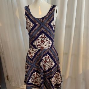 Skater dress floral quilt pattern